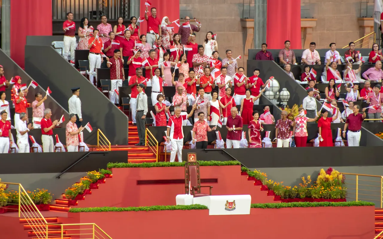 Arrival of Senior Minister Lee Hsien Loong