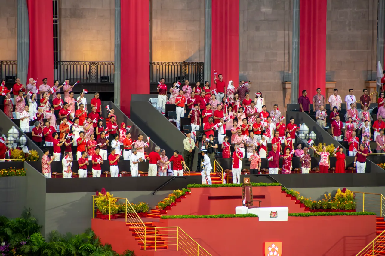 Arrival of Prime Minister Lawrence Wong