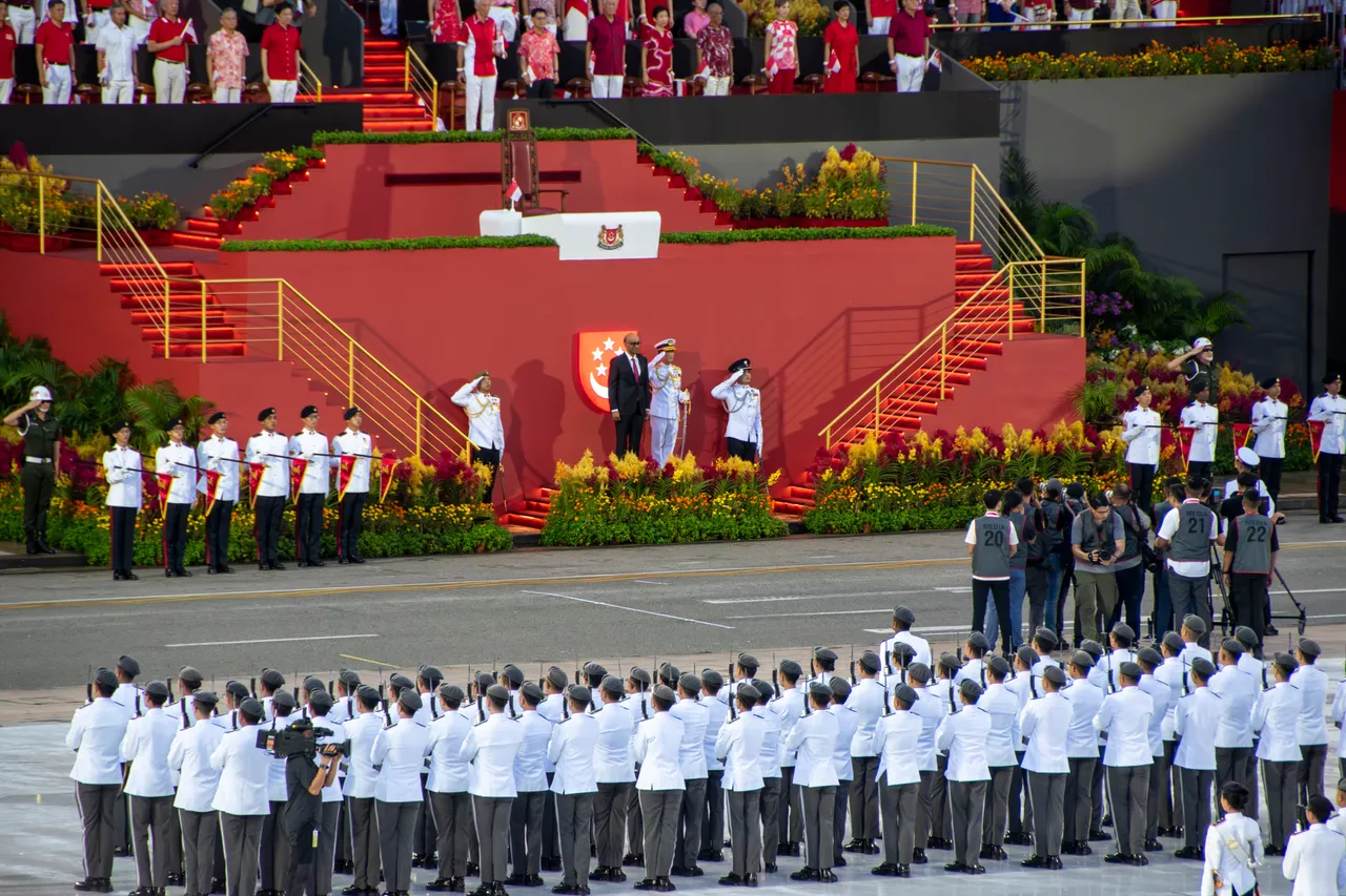 Arrival of President Tharman Shanmugaratnam